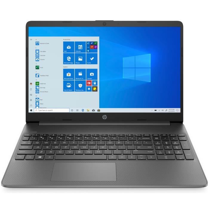 Ordinateurs Portables HP 15S-Fq0092Nf Intel Celeron 4 Go Ram 128 Go SSD 15.4"