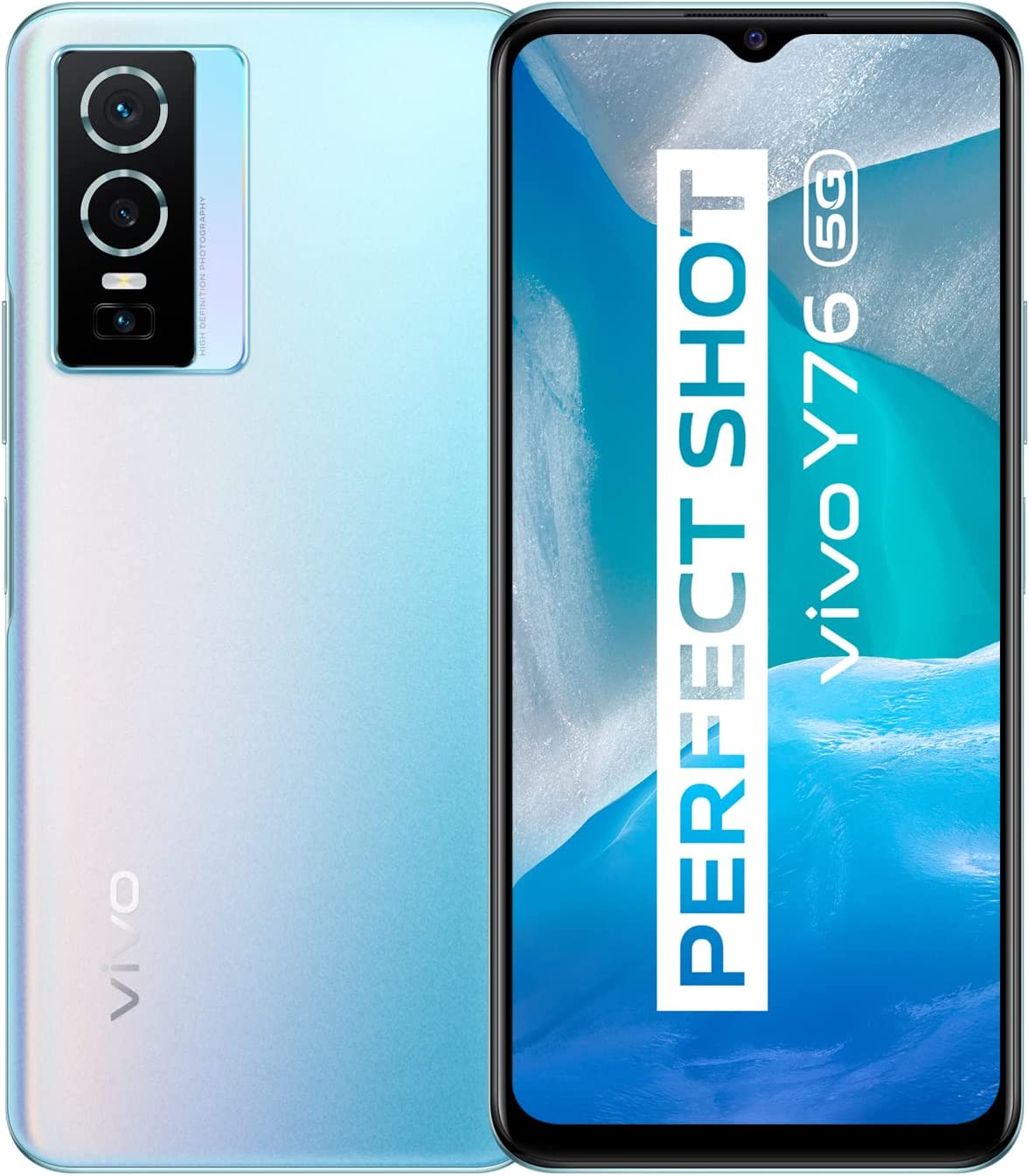 Vivo Y76 5G Bleu Clair 128 Go