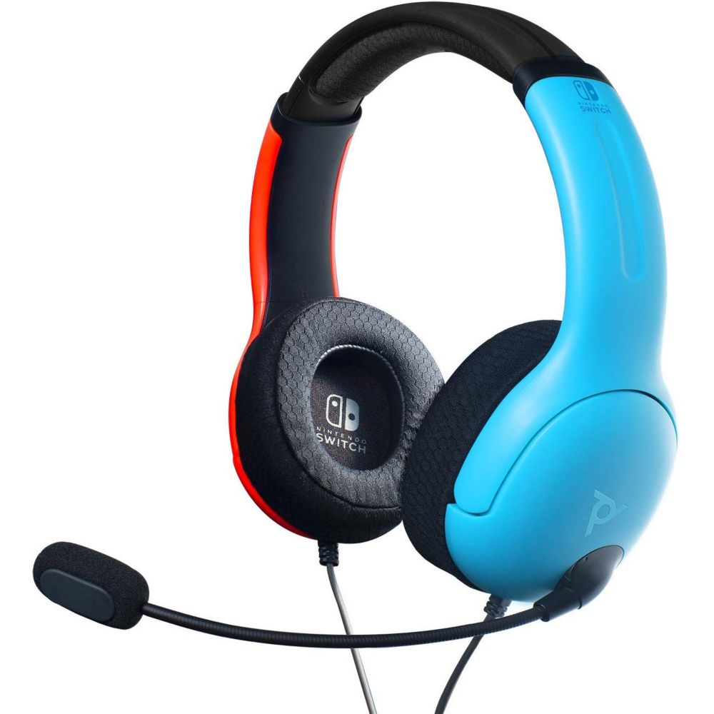 Acc. De Jeux Vidéo Pdp Casque Filaire Lvl40 Bleu Rouge Switch