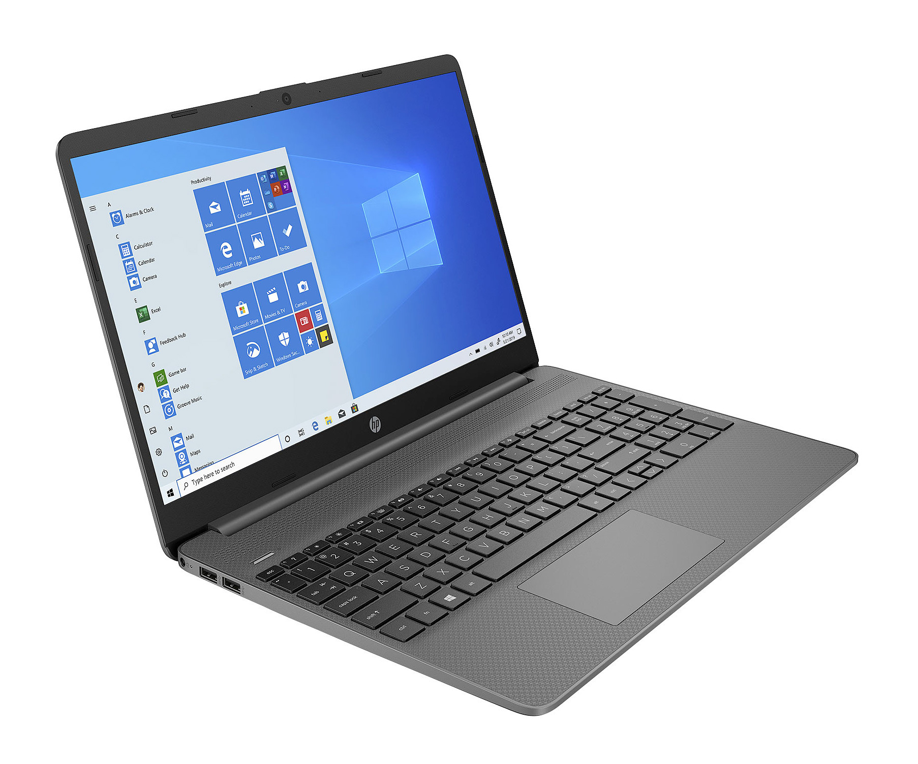 Ordinateurs Portables HP 15S-Fq0075Nf Intel Celeron 4 Go Ram 128 Go SSD 15.6"