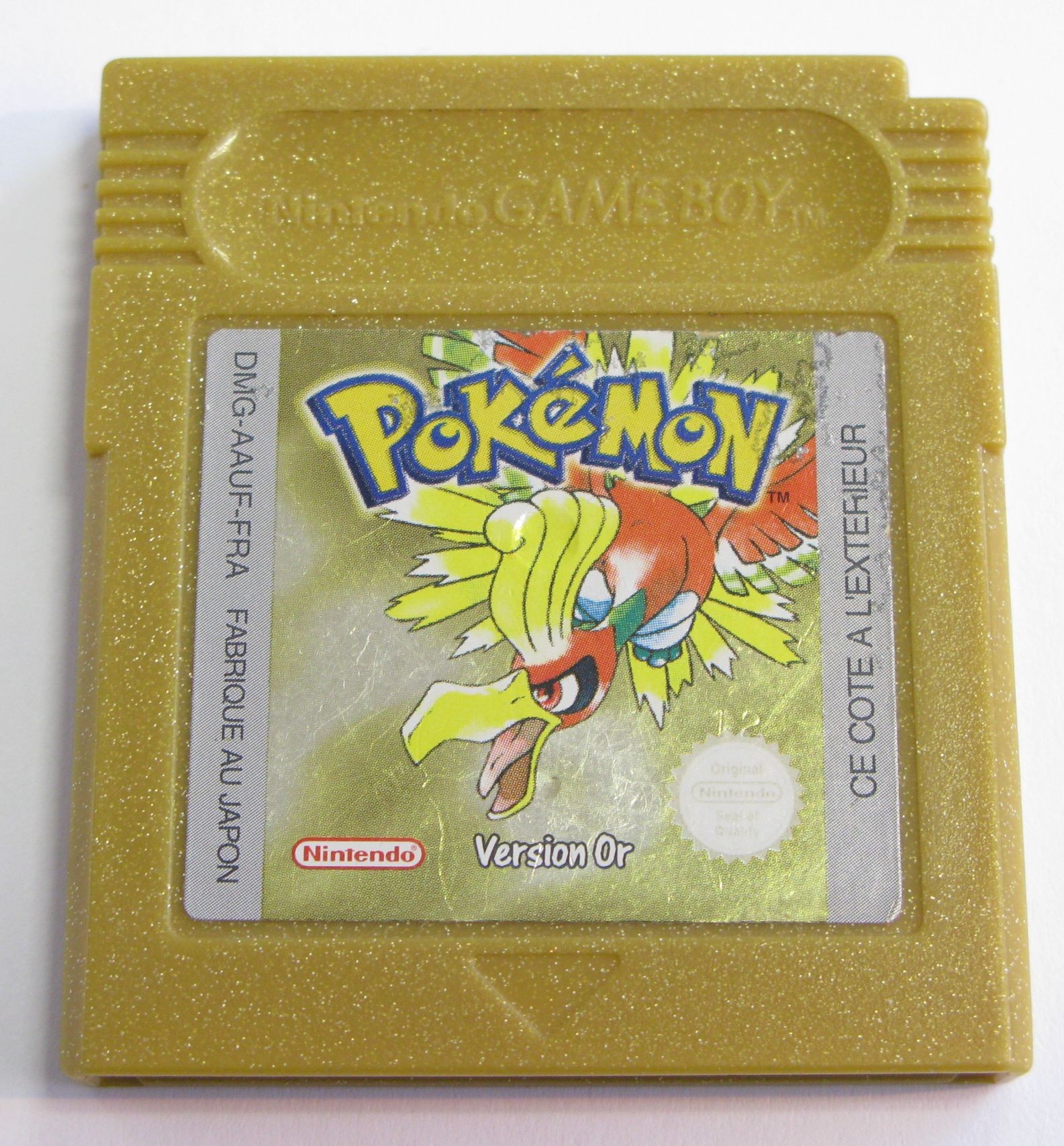 Pokemon Jeux Vidéo Version Or Game Boy