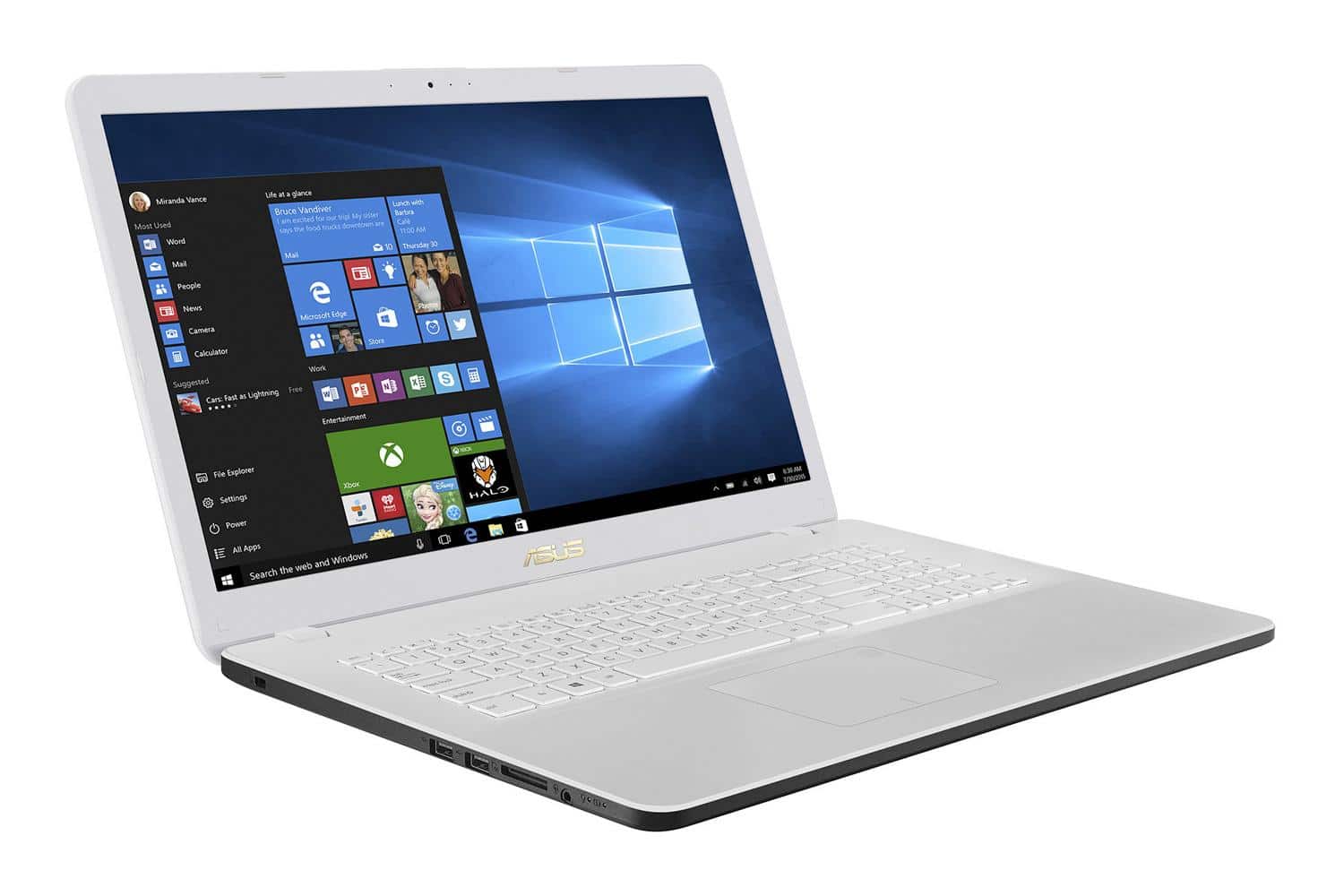 Ordinateurs Portables Asus Vivobook X705Ua-Bx217T Intel Pentium 4 Go Ram 1 To Hdd 17.3"