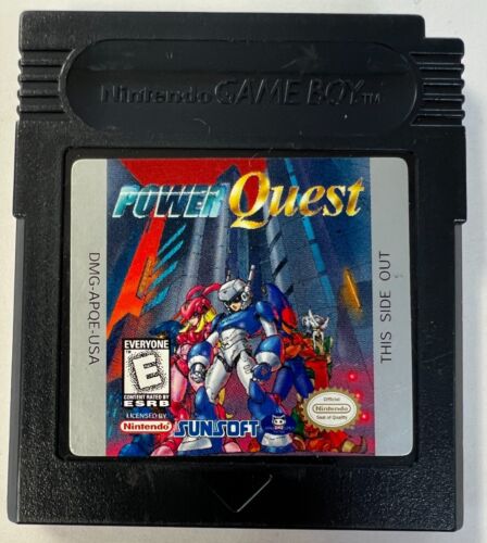Nintendo Jeux Vidéo Power Quest Game Boy