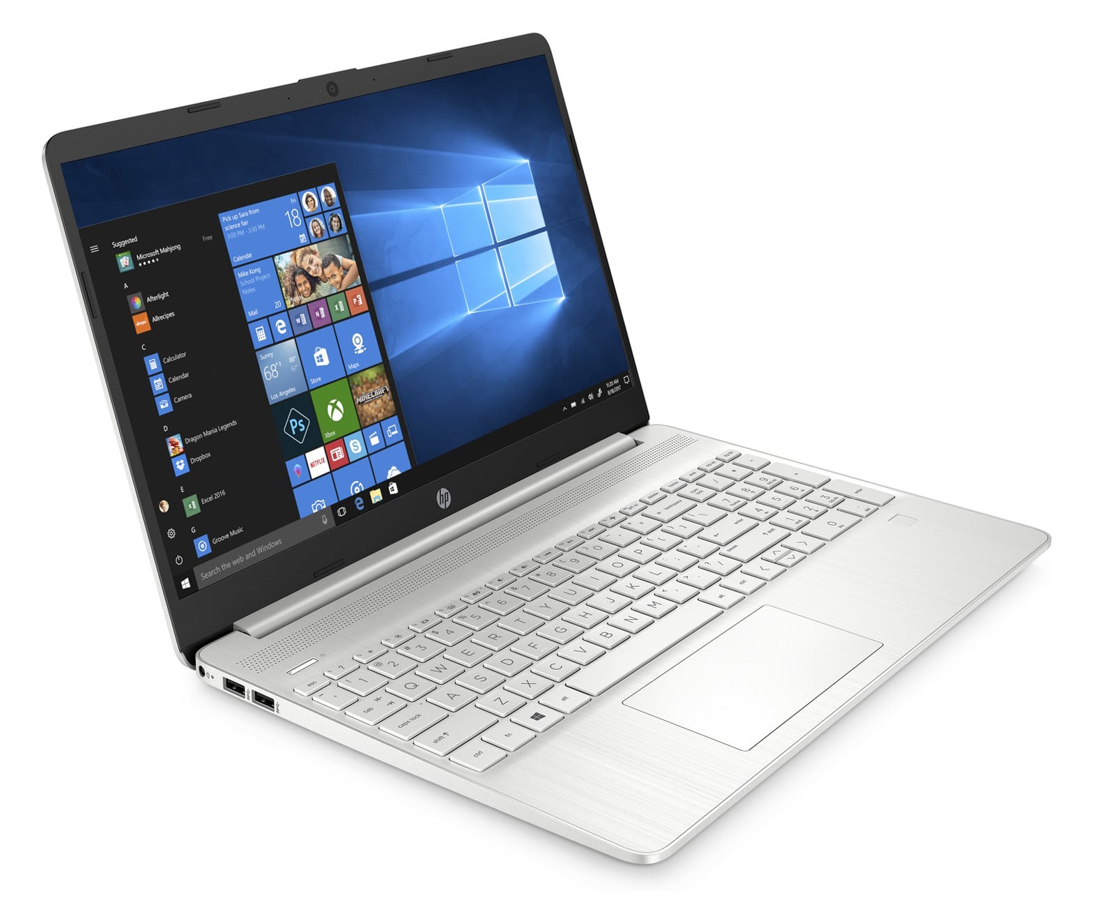 Ordinateurs Portables HP 15S-Eq0004Nf AMD A 4 Go Ram 128Go SSD 15.6"