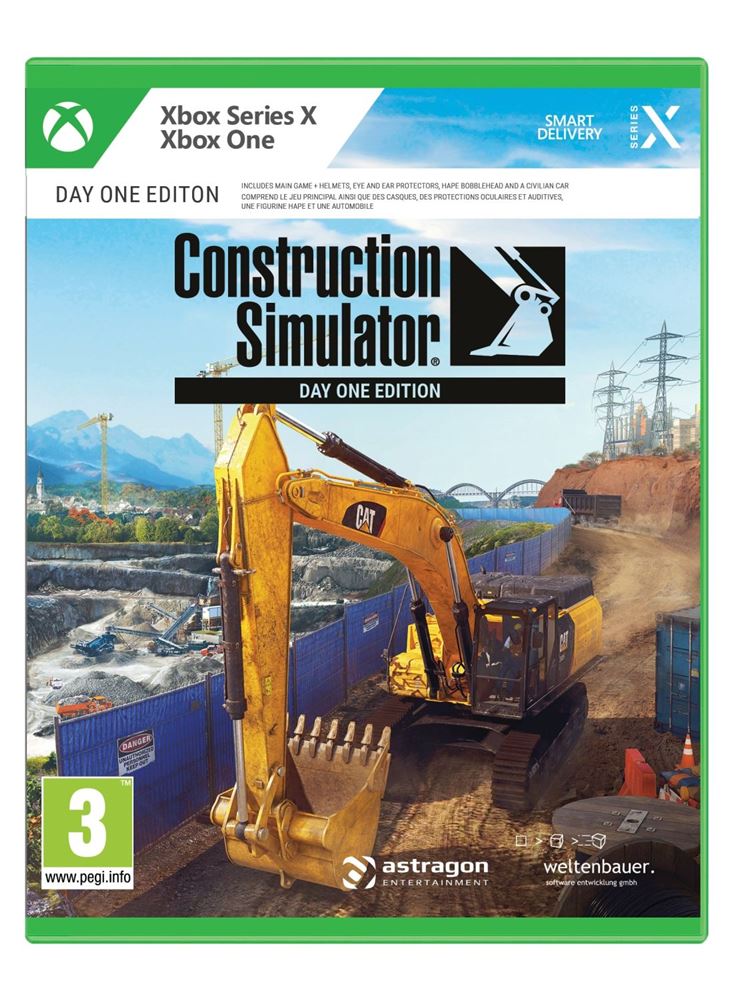 Astragon Jeux Vidéo Construction Simulator Day One Edition Xbox Series X