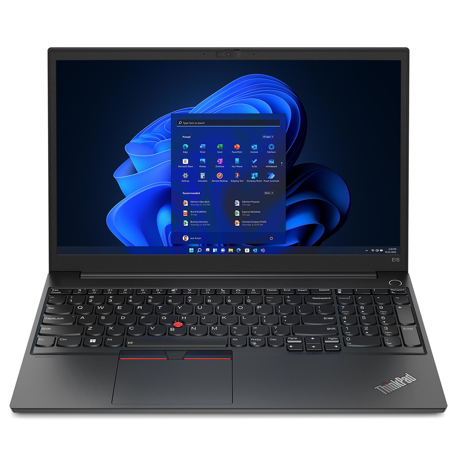 Ordinateurs Portables Lenovo Thinkpad E15 Gen 2 i5 8 Go Ram 256 Go SSD 15.6"