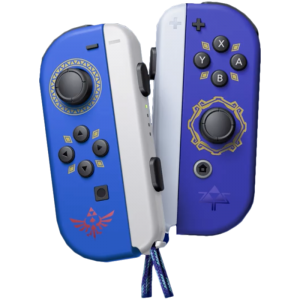Acc. De Jeux Vidéo Nintendo Manette Sans Fil Joy-Con Edition Spéciale Zelda Skyward Sword Bleu Switch