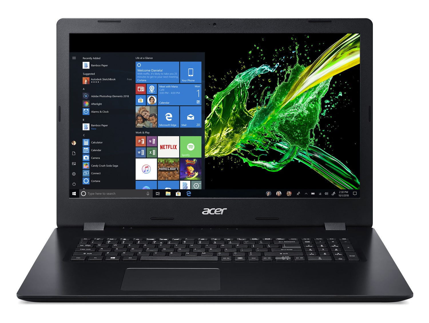 Ordinateurs Portables Acer Aspire 3 N19C2 Intel Celeron 8Go Ram 1To Hdd 17.3"