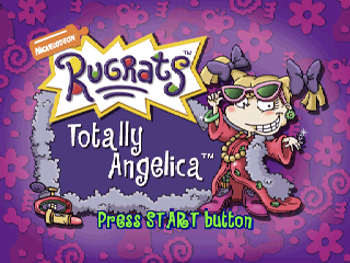 Non Signe Jeux Vidéo Les Razmoket 100% Angelica Game Boy Color
