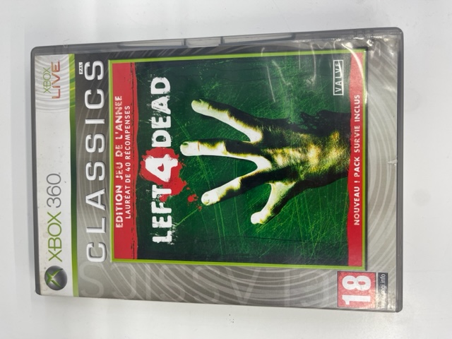 Jeux Vidéo Left 4 Dead Classics Edition Jeu De L'Année Xbox 360
