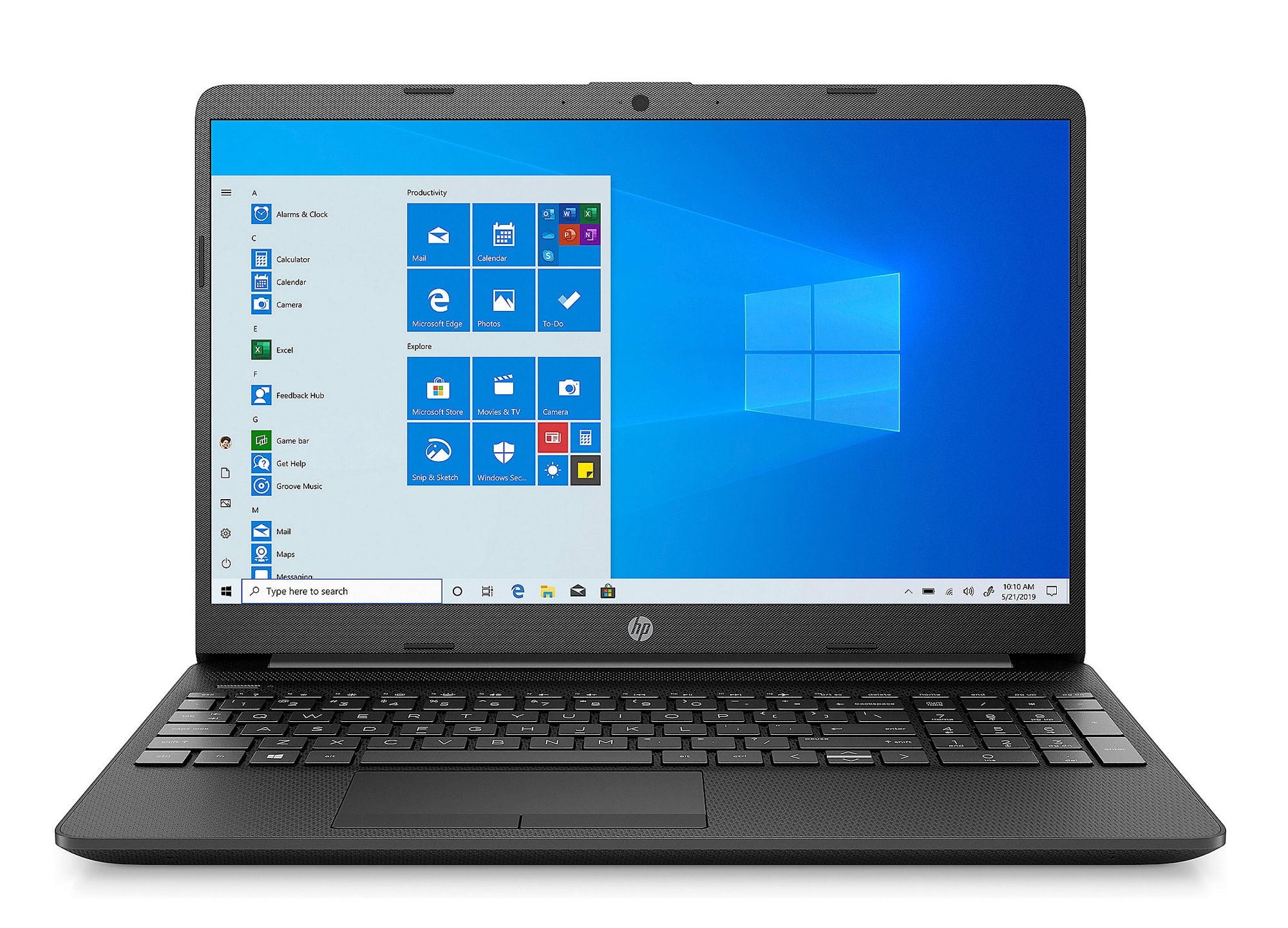 Ordinateurs Portables HP 15-Dw1077Nf I3 8 Go Ram 256 Go SSD 15.6"