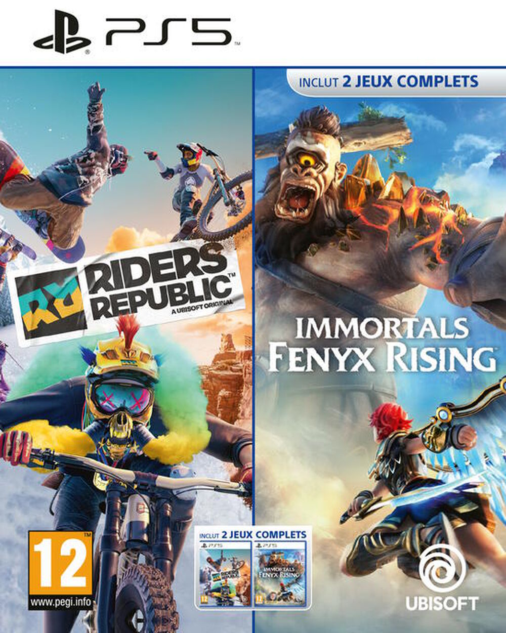 Sony Jeux Vidéo Riders Republic + Immortals Fenyx Rising PlayStation 5 (PS5)