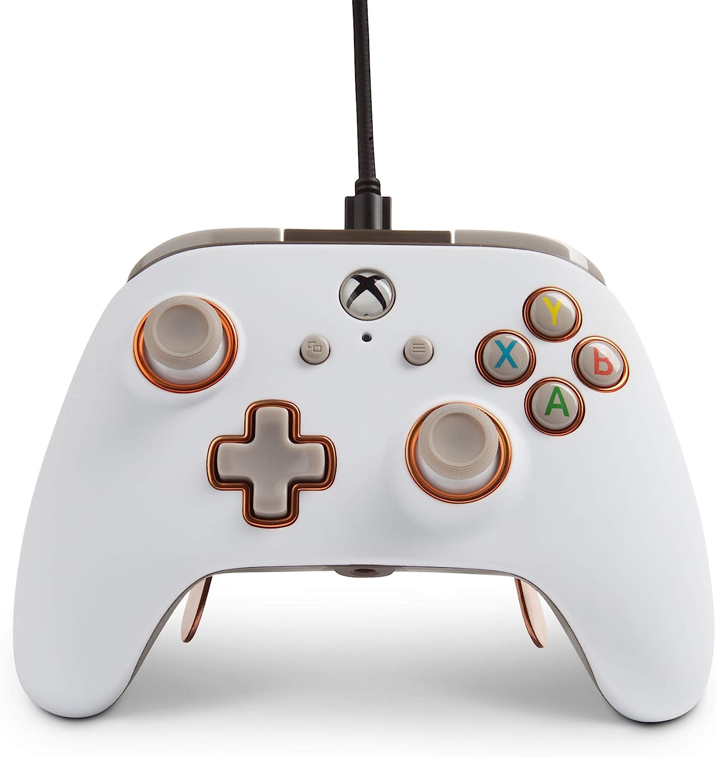 Acc. De Jeux Vidéo Powera Manette Filaire Fusion Pro Blanc Xbox One