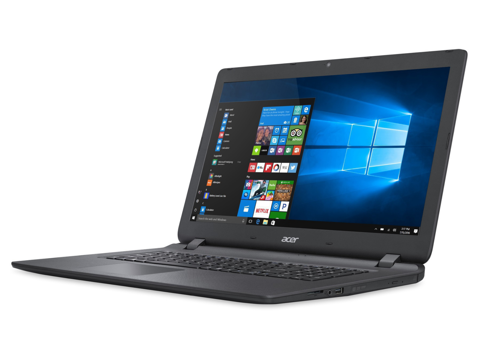 Ordinateurs Portables Acer Aspire Es1-732 Intel Pentium 4 Go Ram 1 To Hdd 17.3"