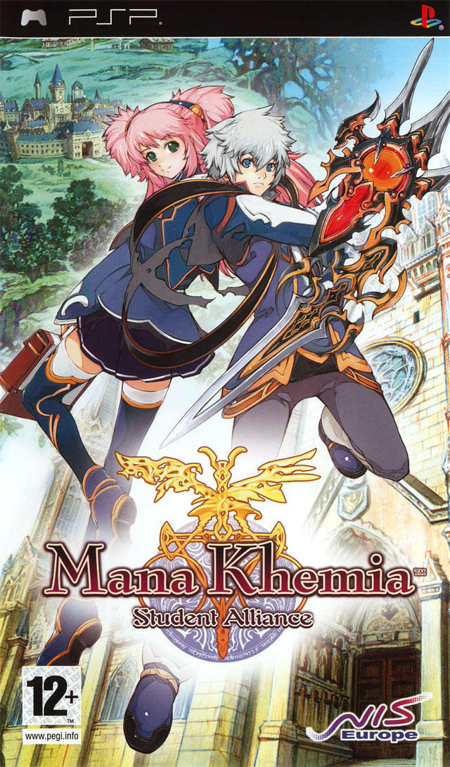 Non Signe Jeux Vidéo Mana Khemia Student Alliance PlayStation Portable (Psp)