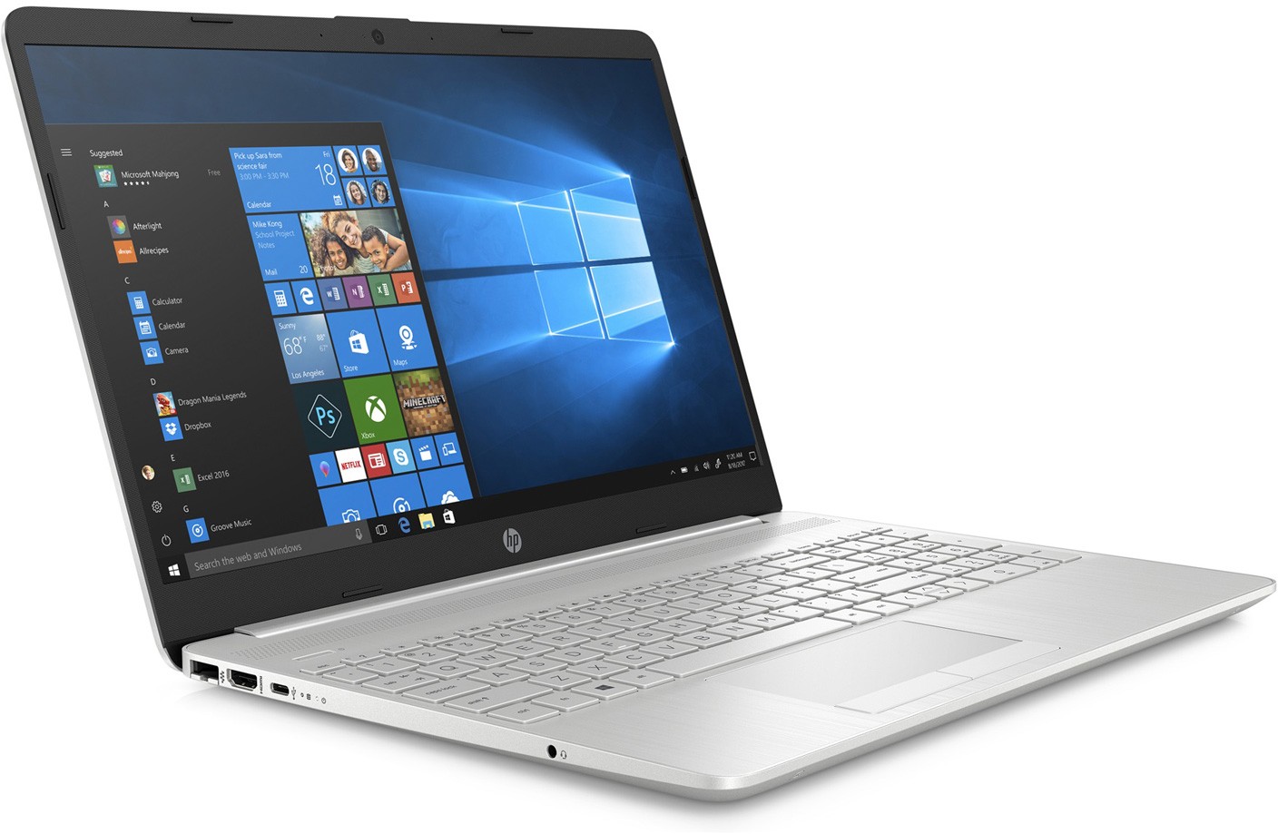 Ordinateurs Portables HP 15-Dw2003Nf I3 4 Go Ram 1To Hdd 256Go SSD 15.6"