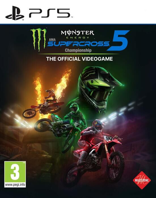 Non Signe Jeux Vidéo Monster Energy Supercross - The Official Videogame 5 Xbox Series X