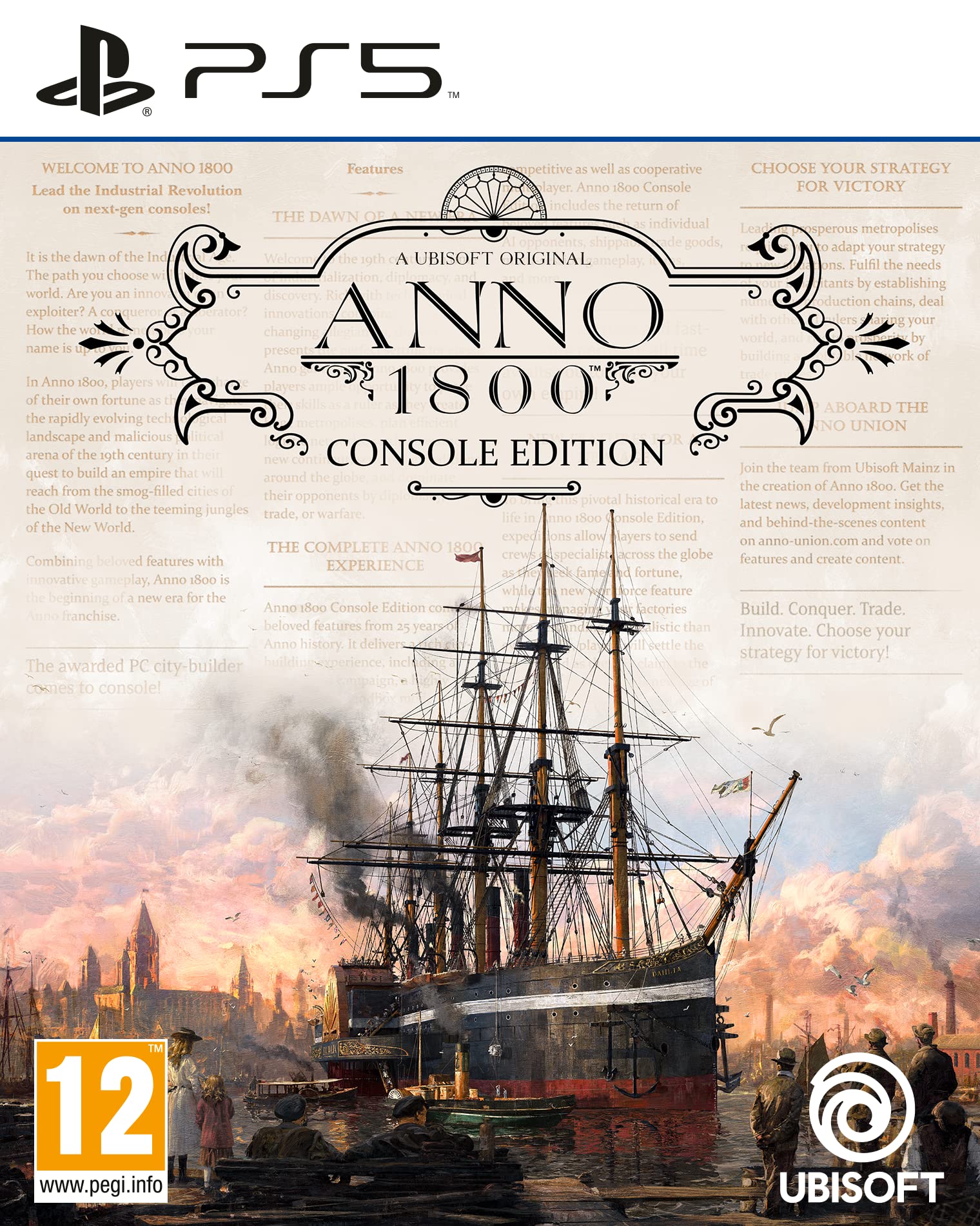 Jeux Vidéo Anno 1800 - Édition Console (PS5) PlayStation 5 (PS5)