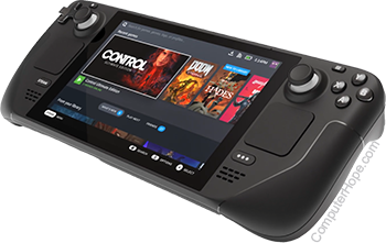Console Valve Steam Deck Noir 512 Go