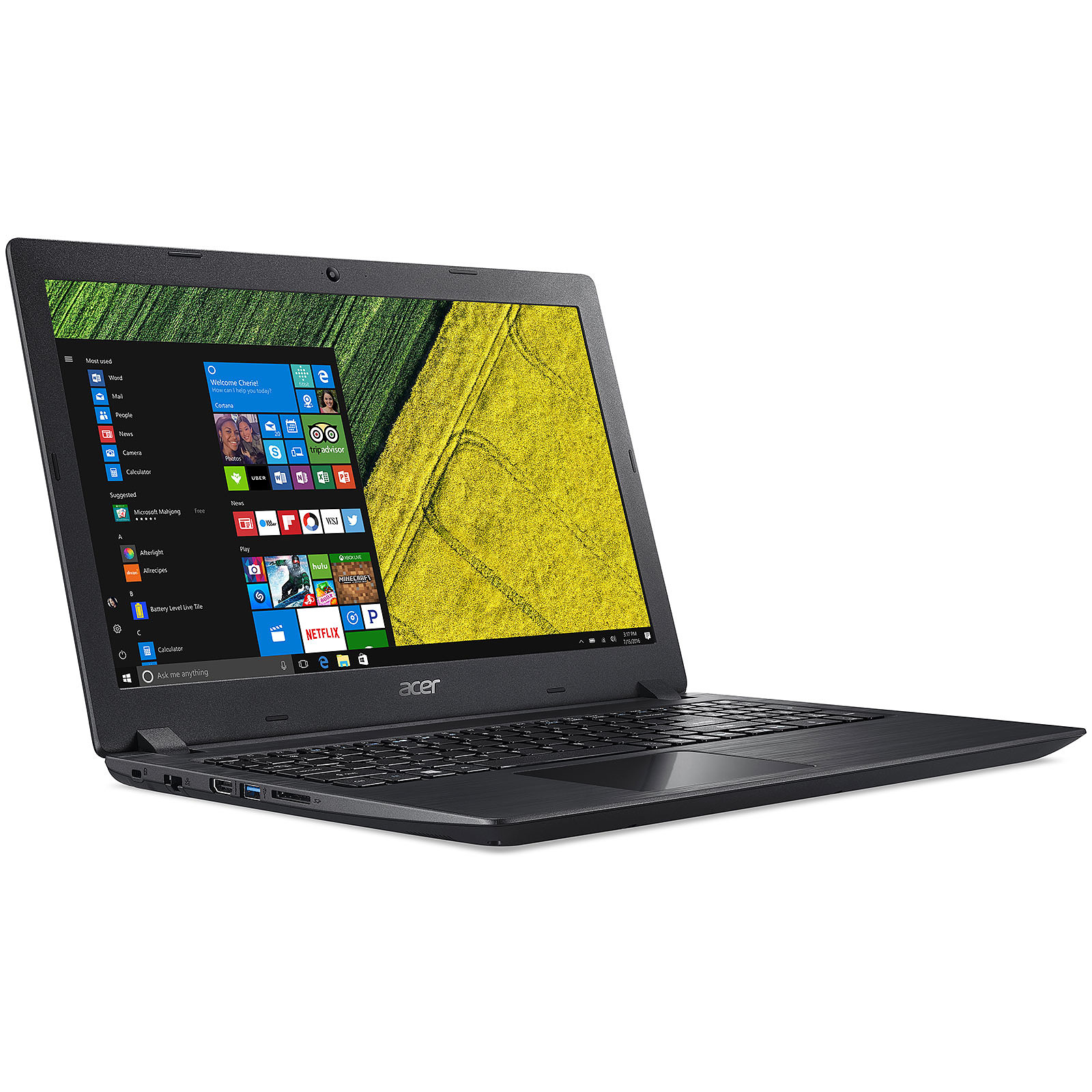 Ordinateurs Portables Acer Aspire 3 A315-31-C389 Intel Celeron 4 Go Ram 1 To Hdd 15.6"