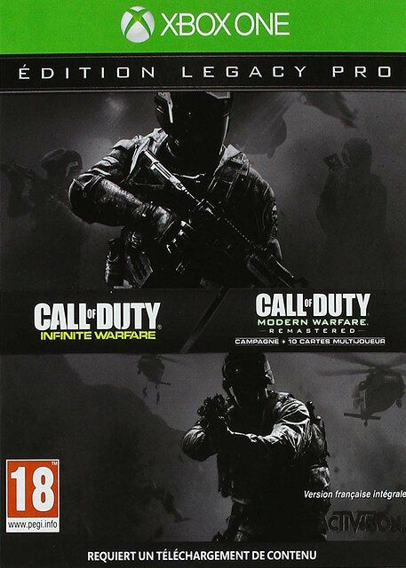 Jeux Xbox One Activision Call Of Duty : Infinite Warfare Edition Legacy Pro