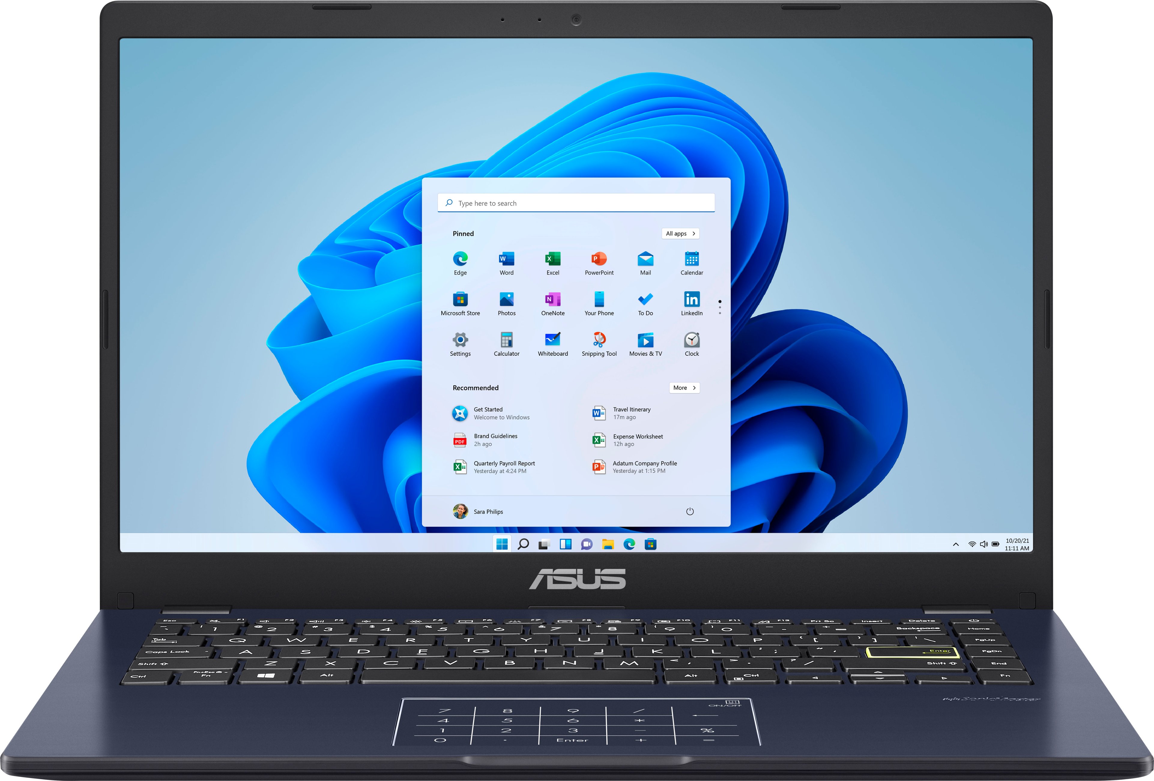 Ordinateurs Portables Asus Vivobook E410Mab-E410Ma Intel Celeron 4 Go Ram 128 Go SSD 14"