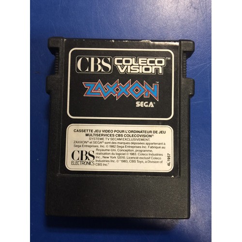 Non Signe Jeux Vidéo Zaxxon Cbs Colecovision Cbs Colecovision