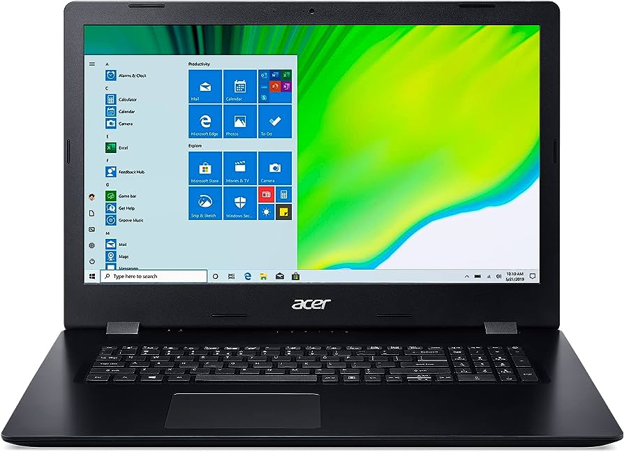 Ordinateurs Portables Acer Aspire A317-52 i5 8 Go Ram 1To Hdd 128Go SSD 17.3"