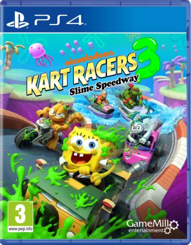 Non Signe Jeux Vidéo Nickelodeon Kart Racers 3 Slime Speedway PlayStation 4 (PS4)