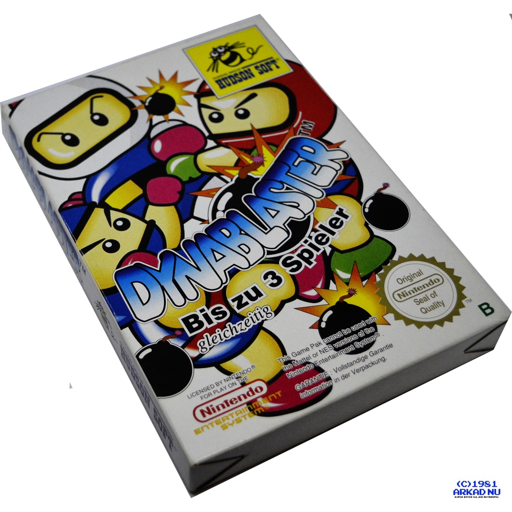 Nintendo Jeux Vidéo Dynablaster Nes Nes/Famicom