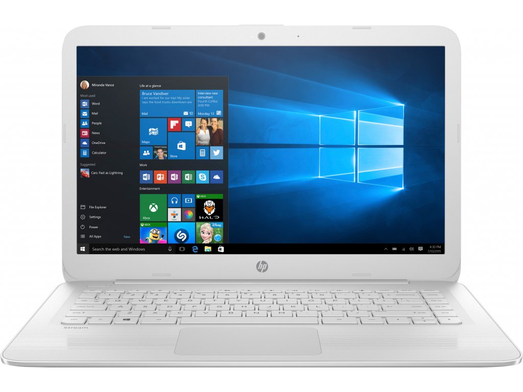 Ordinateurs Portables HP 14-Cb035Nf Intel Celeron 4 Go Ram 64 Go SSD 14"