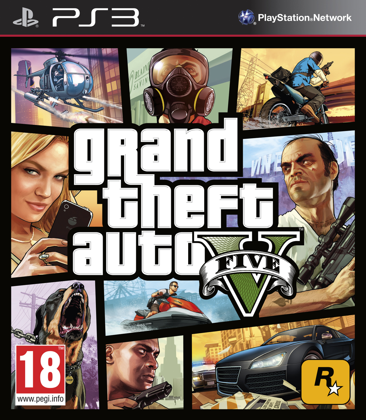 Jeux Vidéo Grand Theft Auto V (Gta 5) PlayStation 3 (PS3)