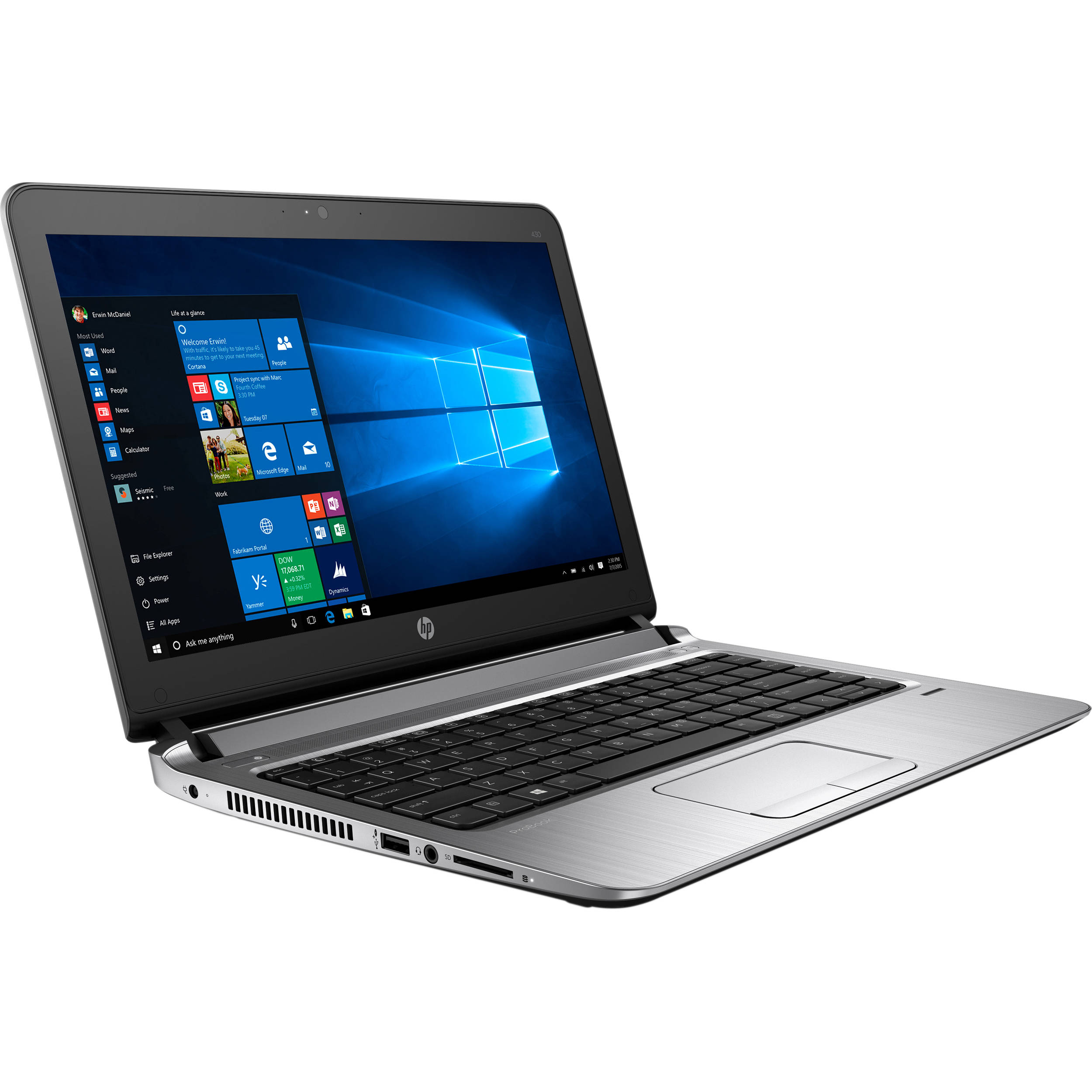 Ordinateurs Portables HP Probook 430 G3 I3 8 Go Ram 240Go SSD 13.3"