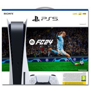Console Sony PS5 Blanc 825Go + 1 Manette + Fc24