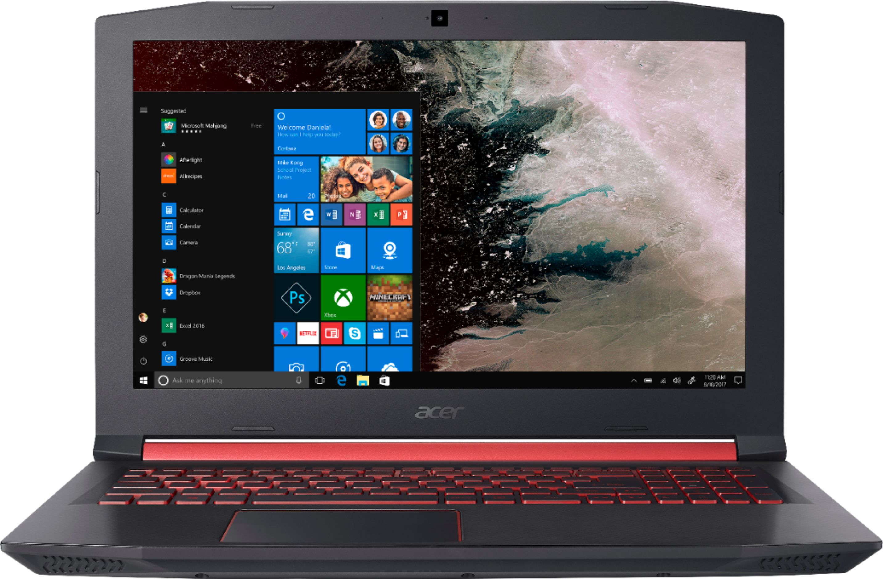 Ordinateurs Portables Acer Nitro An515-42 Amd Ryzen 5 8Go Ram 1To Hdd 15.4"