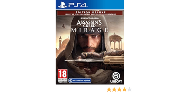 Ubisoft Jeux Vidéo Assassin'S Creed Mirage Edition Deluxe PlayStation 4 (PS4)