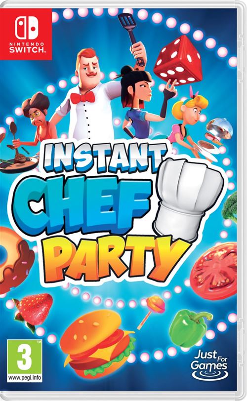 Just For Games Jeux Vidéo Instant Chef Party Switch