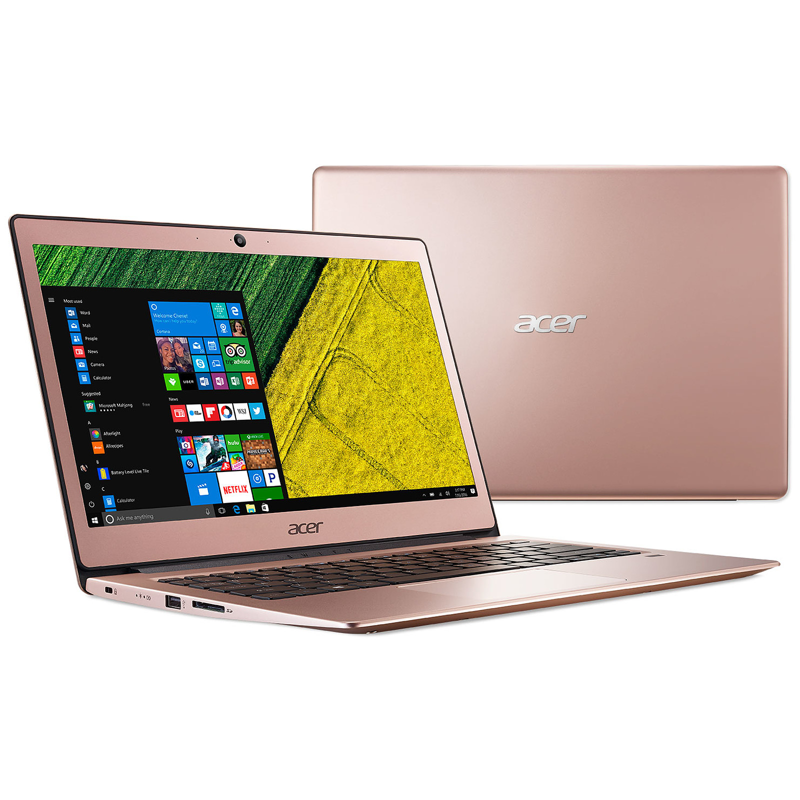 Ordinateurs Portables Acer Swift Sf114-34 Intel Pentium 4 Go Ram 63 Go SSD 14"