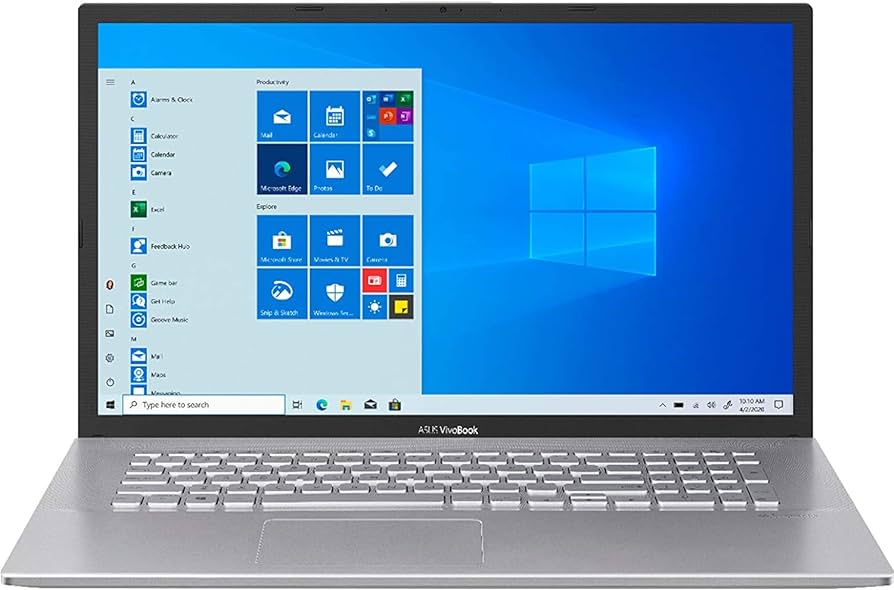 Ordinateurs Portables Asus Vivobook X712Da-M712Da Amd Ryzen 7 8 Go Ram 512Go SSD 17.3"