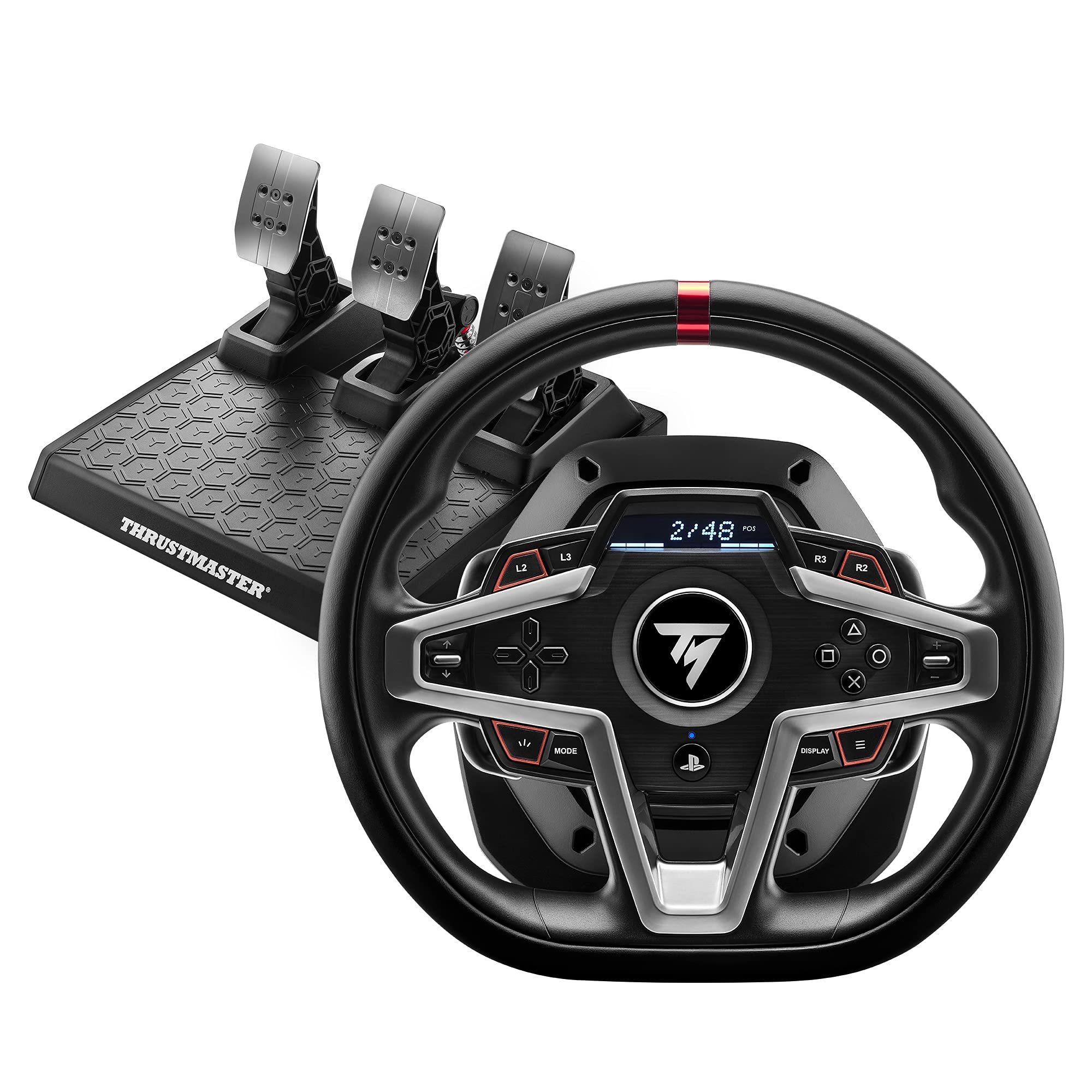 Acc. De Jeux Vidéo Thrustmaster Volant + Pédalier T248-Ps Filaire Noir PS4