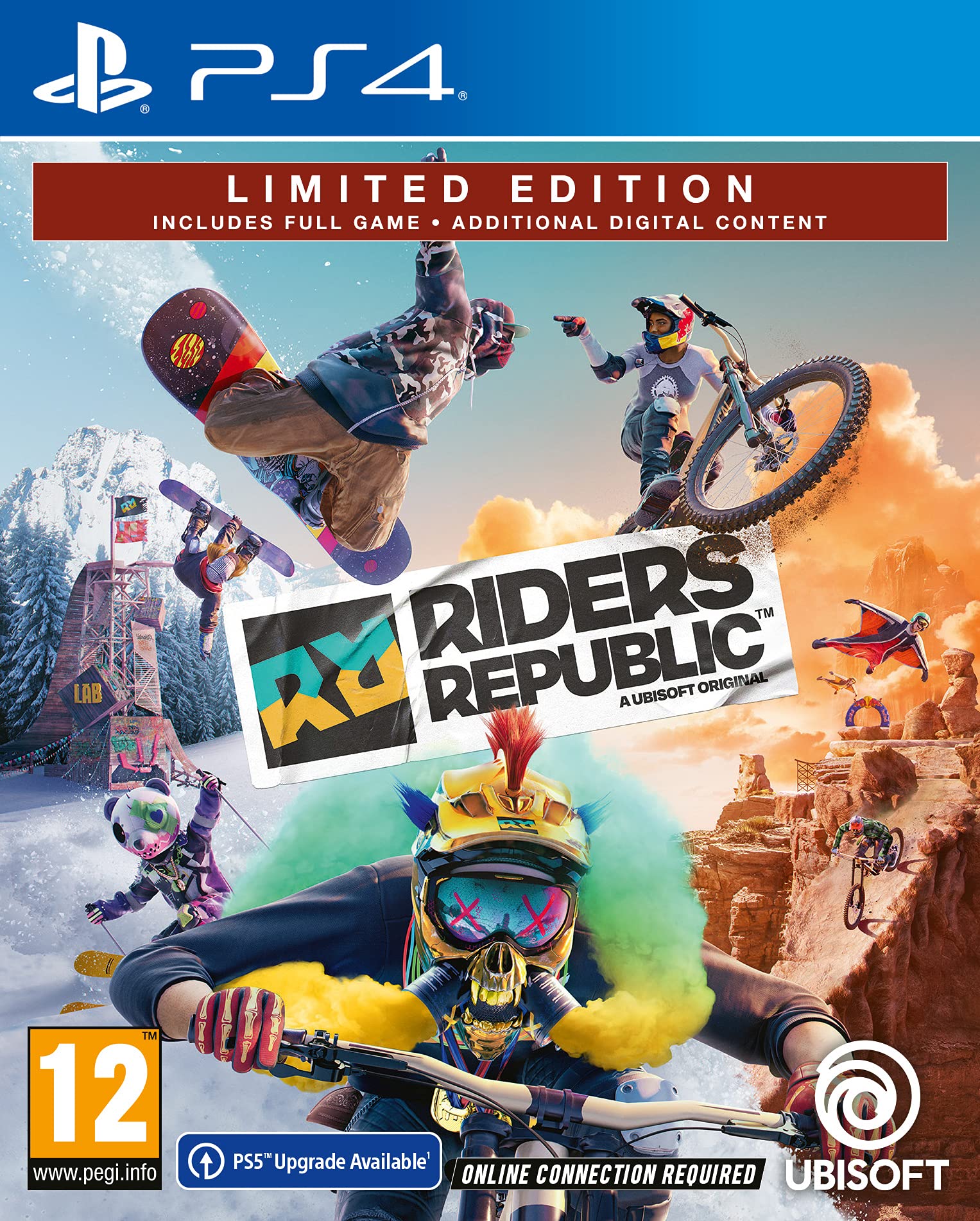 Jeux Vidéo Riders Republic Limited Edition PlayStation 4 (PS4)