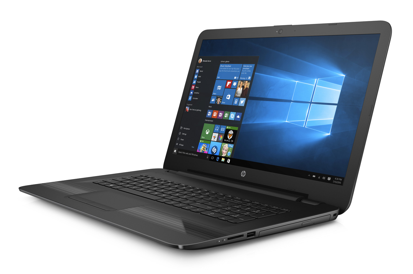 Ordinateurs Portables HP Tpn-C125 Intel Celeron 4 Ram 1 To Hdd 15.4"
