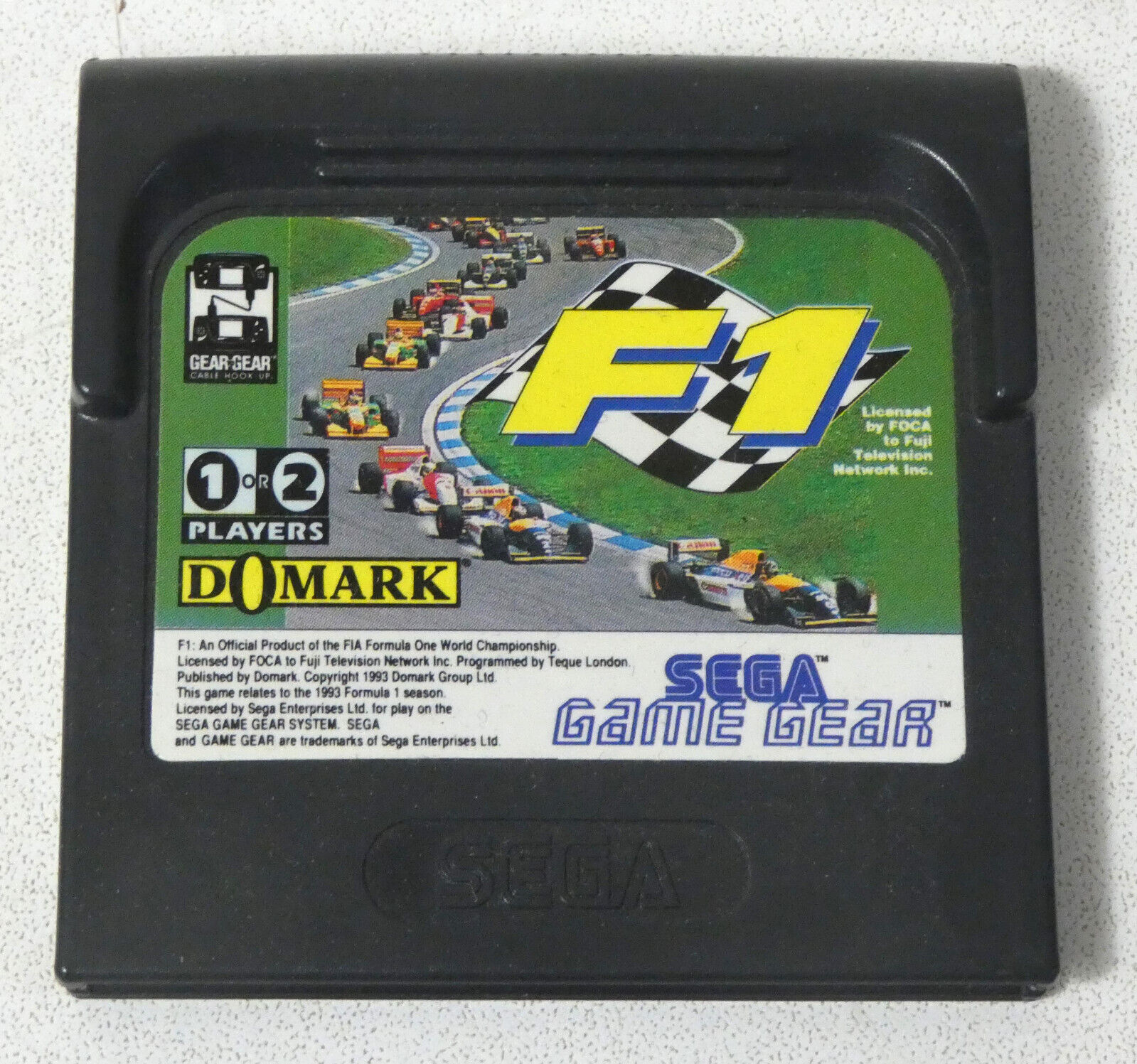 Jeux Vidéo F1 Game Gear