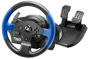 Acc. De Jeux Vidéo Thrustmaster Volant + Pédalier T150 Filaire Noir Bleu PS3