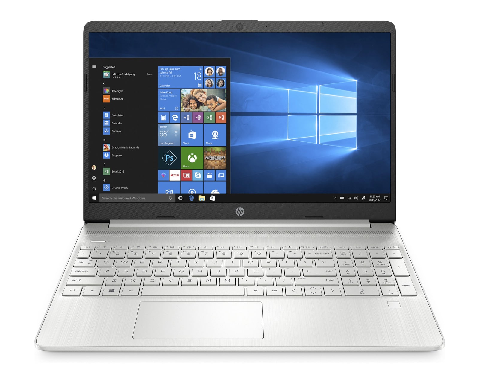 Ordinateurs Portables HP 15S-Eq0072Nf Amd Ryzen 3 8 Go Ram 256 Go SSD 15.6"