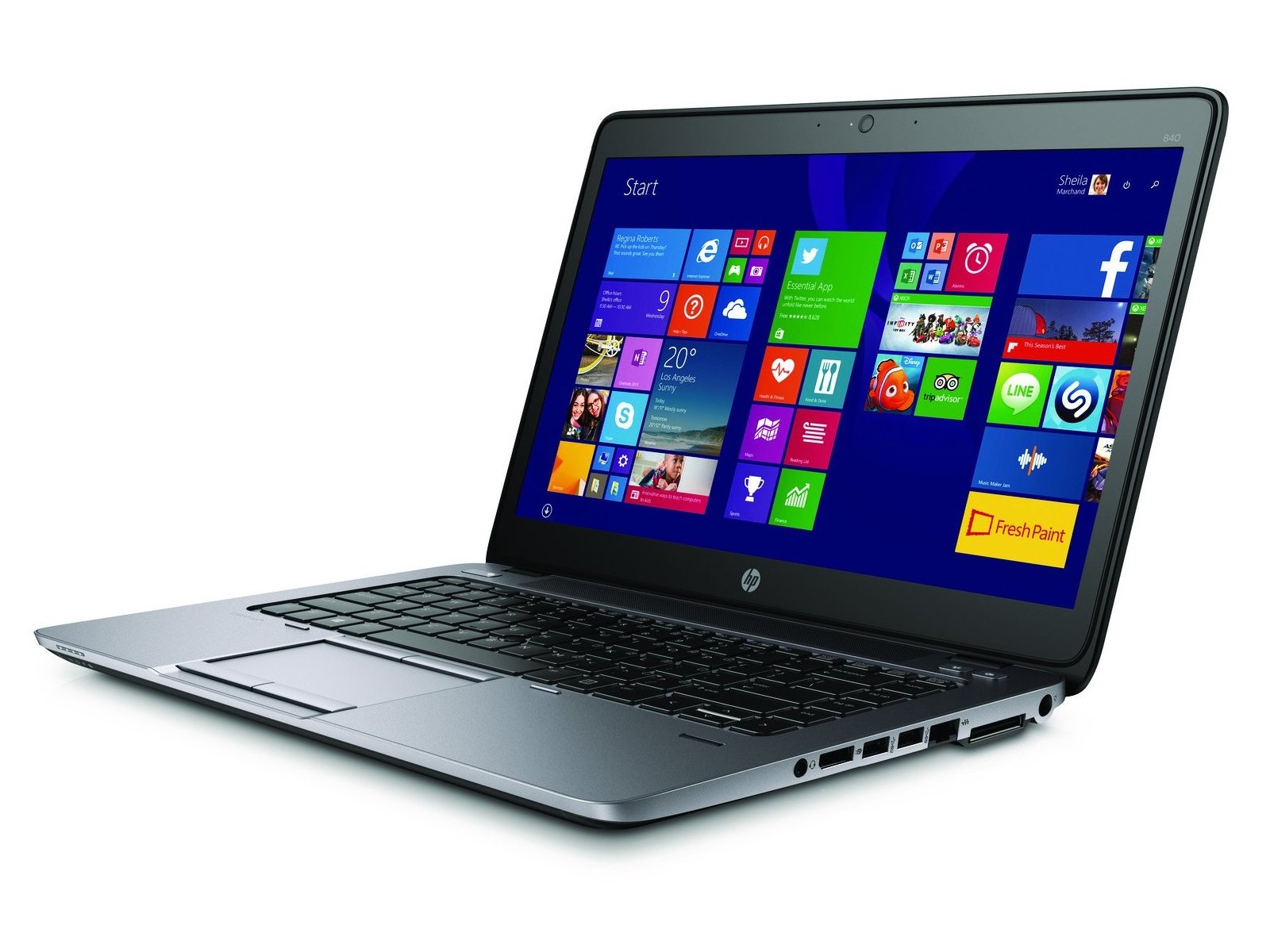Ordinateurs Portables HP Elitebook 840 G2 i5 8 Go Ram 256 Go SSD 14"