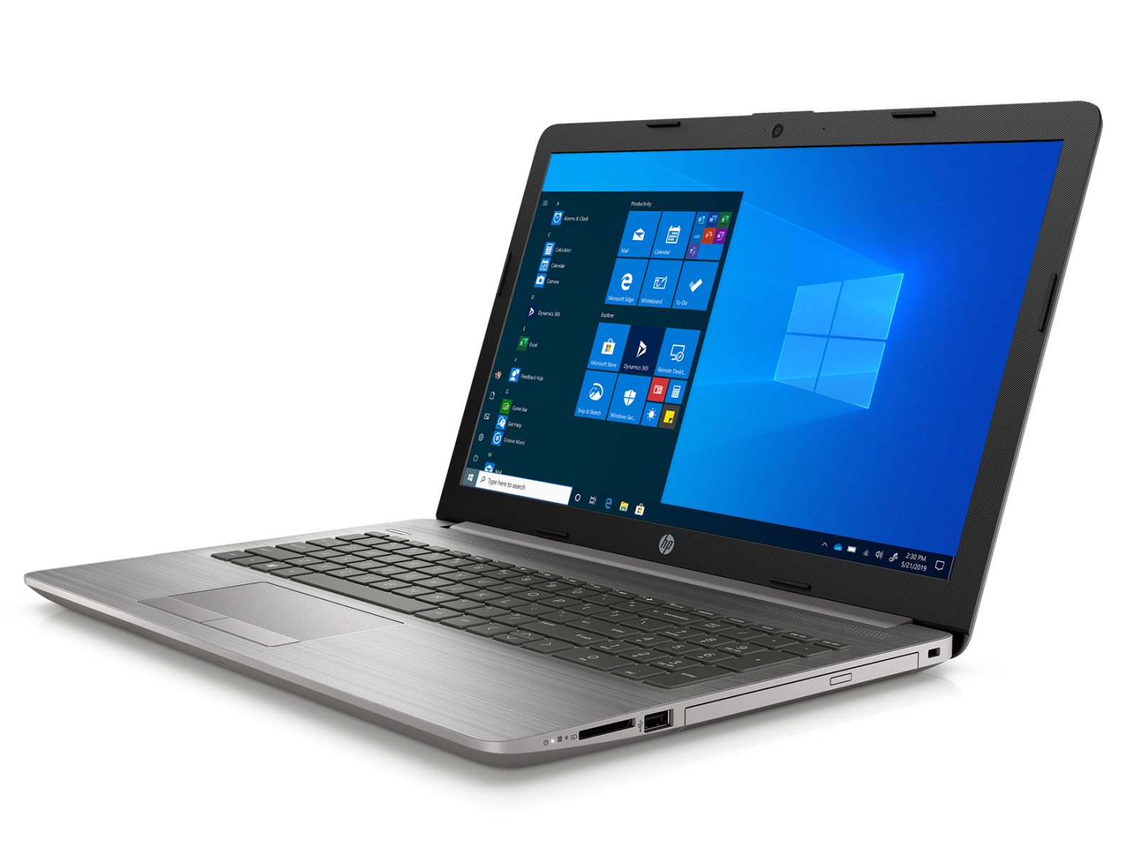 Ordinateurs Portables HP 250 G7 I3 8 Go Ram 256Go SSD 15.4"