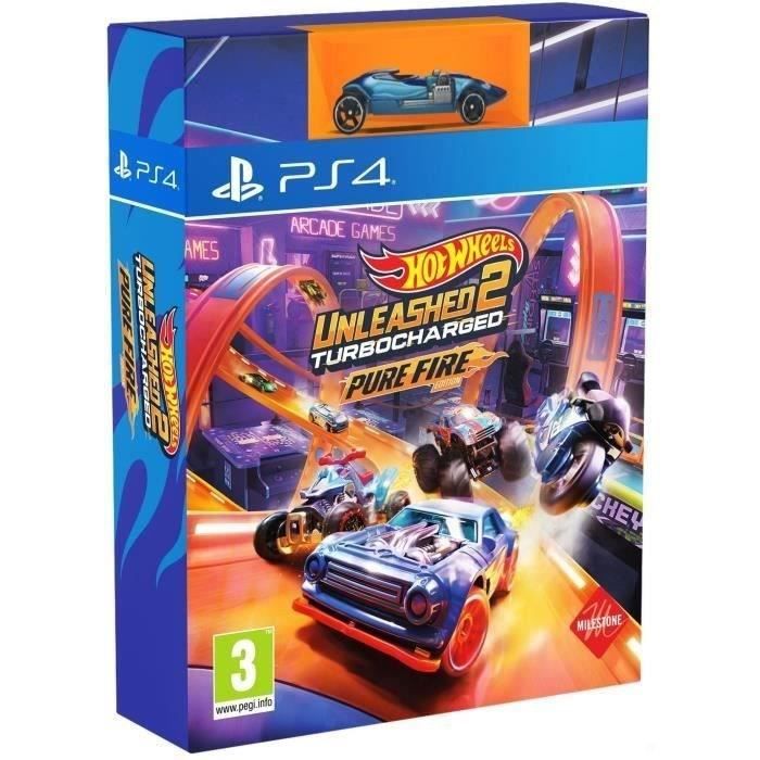 Sony Jeux Vidéo Hotwheels Unleashed 2 Turbocharged Pure Fire PlayStation 4 (PS4)