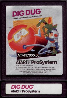 Jeux Vidéo Dig Dug Atari 2600