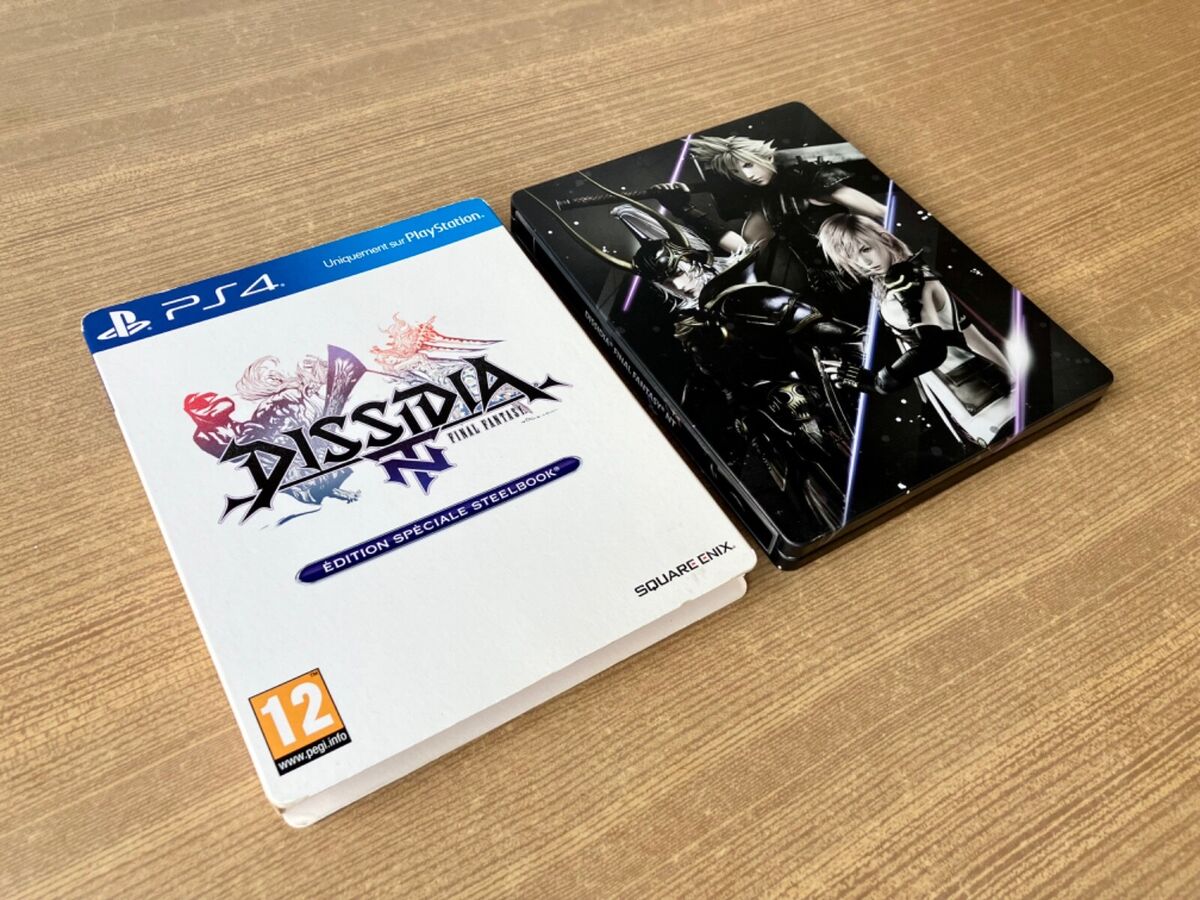 Non Signe Jeux Vidéo Dissidia Final Fantasy Nt Edition Spéciale Steelbook PlayStation 4 (PS4)